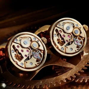 25652-Meccanico-Cufflinks-Gold-Finished1