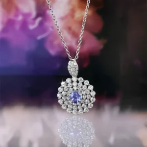 Sunset Taanzanite Pedant