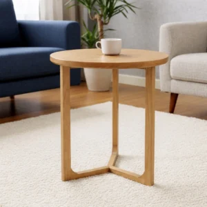 Modern Occasional Table Light Oak