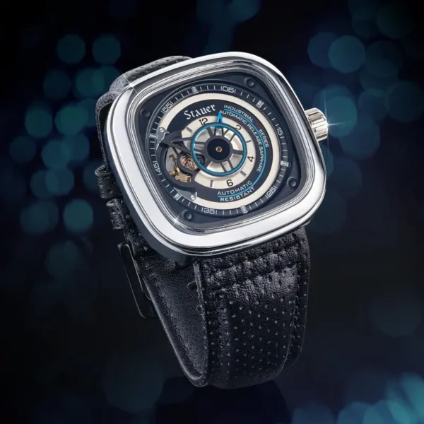 Stauer-Square-Skeleton-Watch