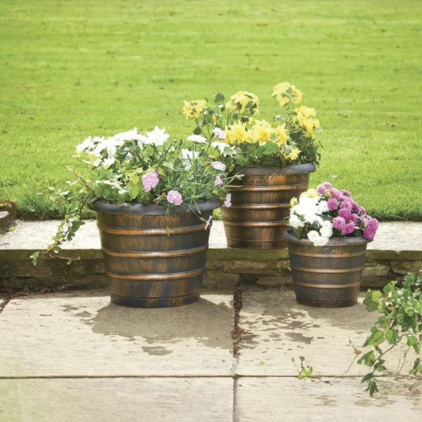 Set of 3 Beehive Planters