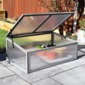 Small Grey Wooden Cold Frame