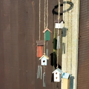 Bird House Mobile Windchime