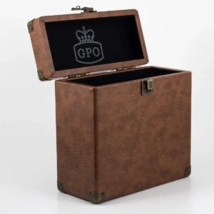 GPO 12" Wooden Vinyl Case