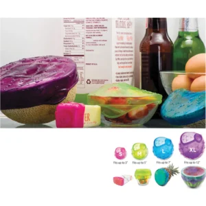 Set of 4 Self Adjusting Food & Container Covers